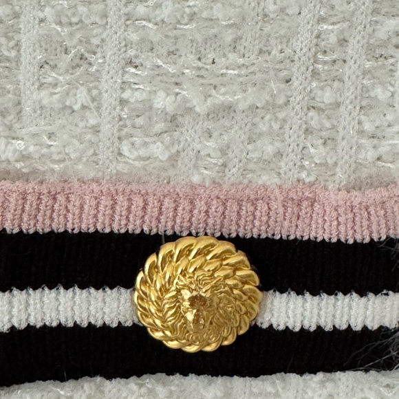 BALMAIN NEW BLOUSE authentic 100% size 8 - Picture 2 of 13